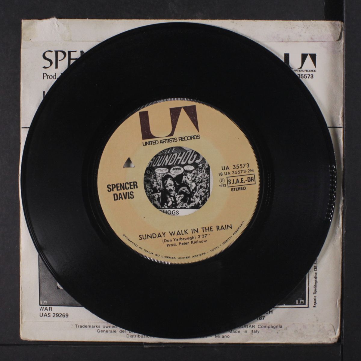 listen to the rhythm / sunday walk in the rain by SPENCER DAVIS