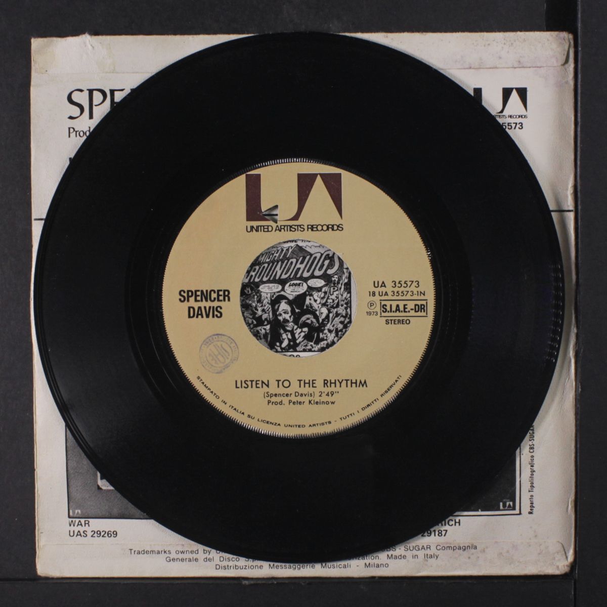 listen to the rhythm / sunday walk in the rain by SPENCER DAVIS