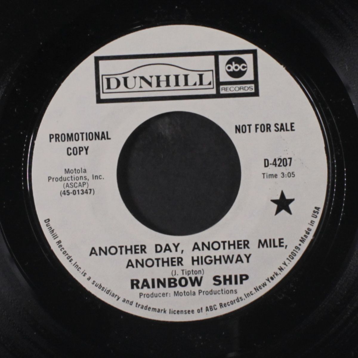 another day, another mile, another highway / warm, warm sun by RAINBOW SHIP