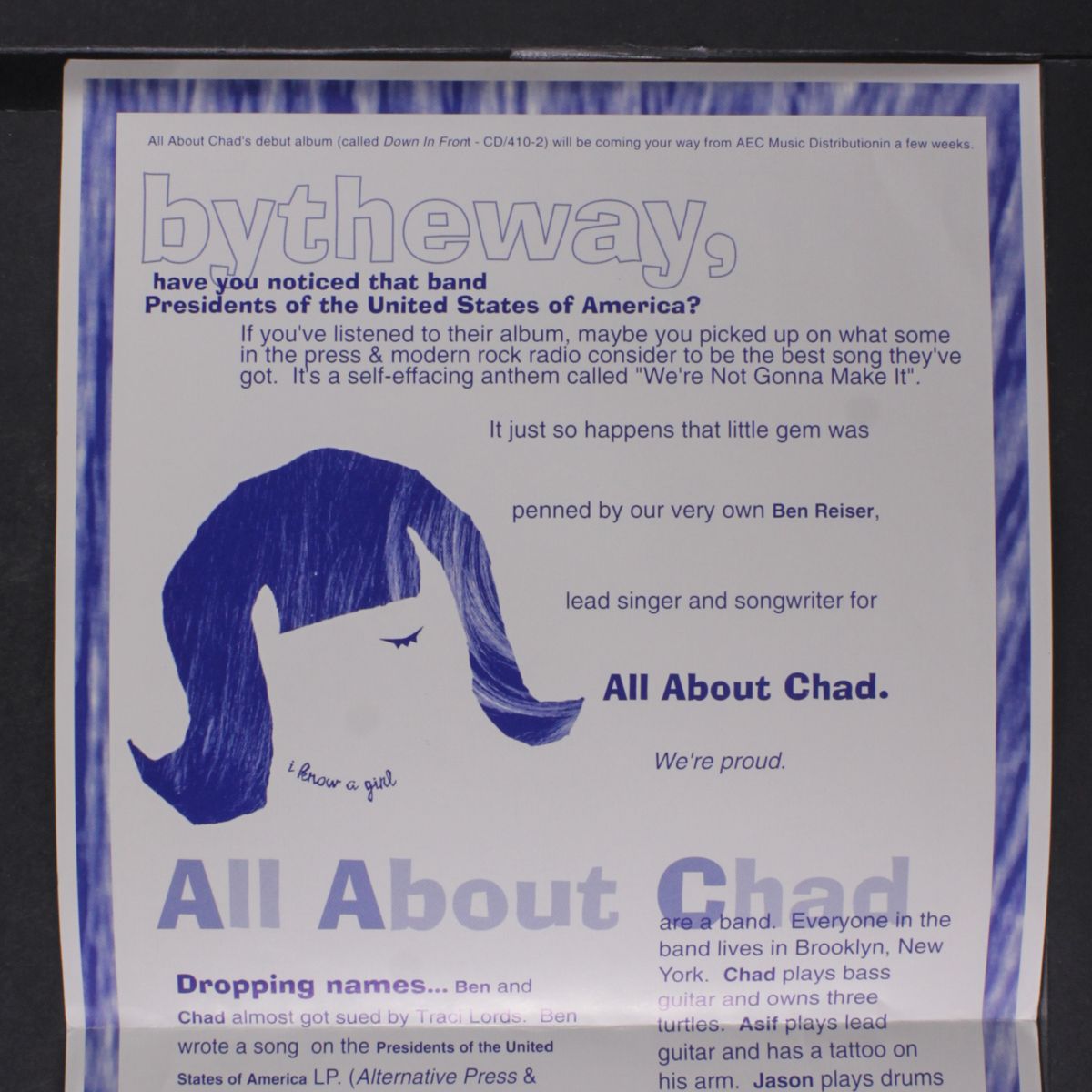 i know a girl by ALL ABOUT CHAD
