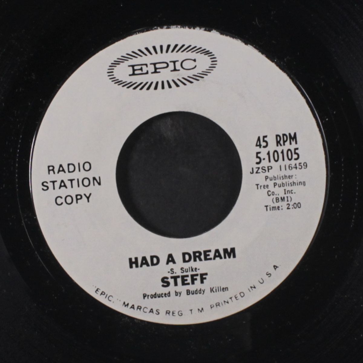 had a dream / i follow the drums by STEFF (SULKE)