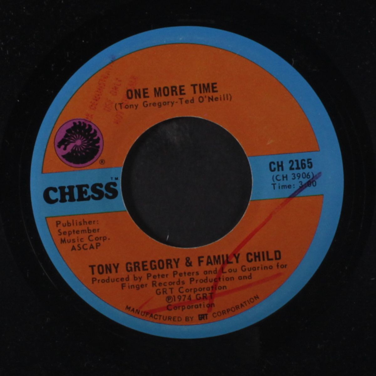 gimme gimme / one more time by TONY GREGORY & FAMILY CHILD