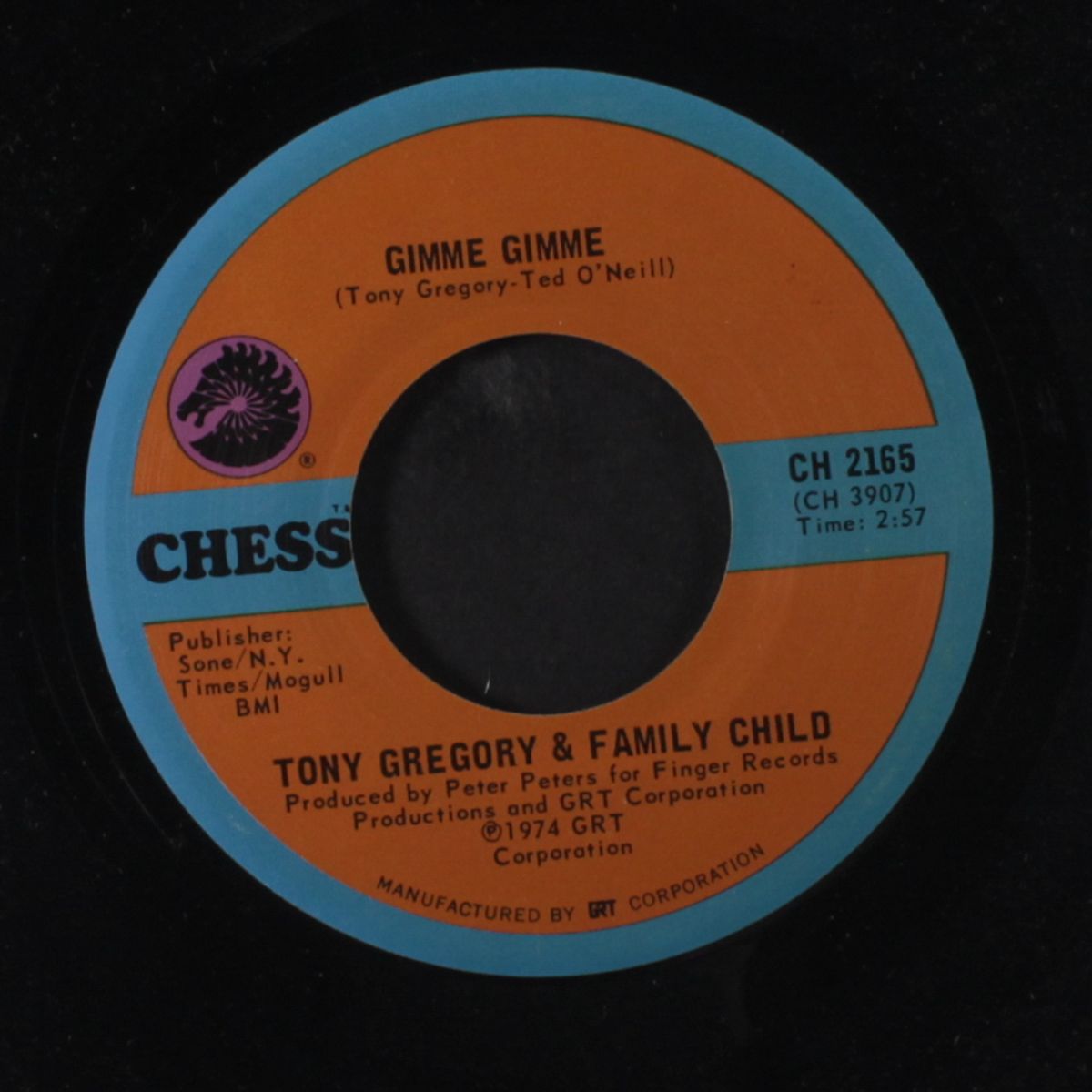 gimme gimme / one more time by TONY GREGORY & FAMILY CHILD