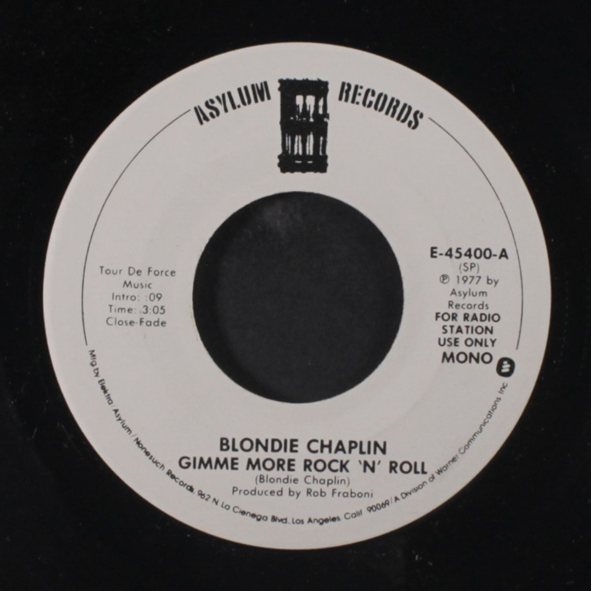 gimme more rock 'n' roll / mono by BLONDIE CHAPLIN