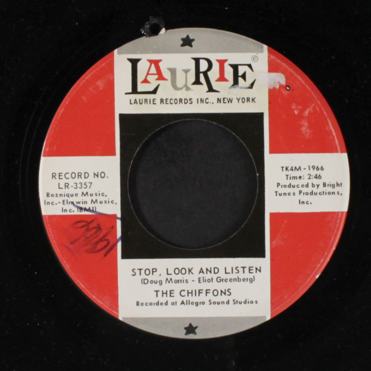 stop, look and listen / march by CHIFFONS