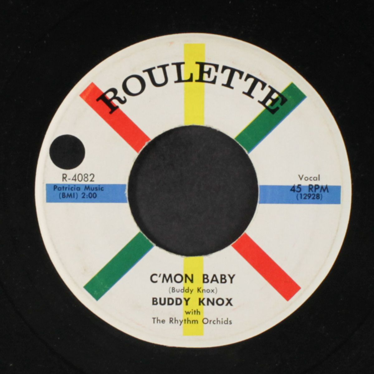 somebody touched me / c'mn baby by BUDDY KNOX