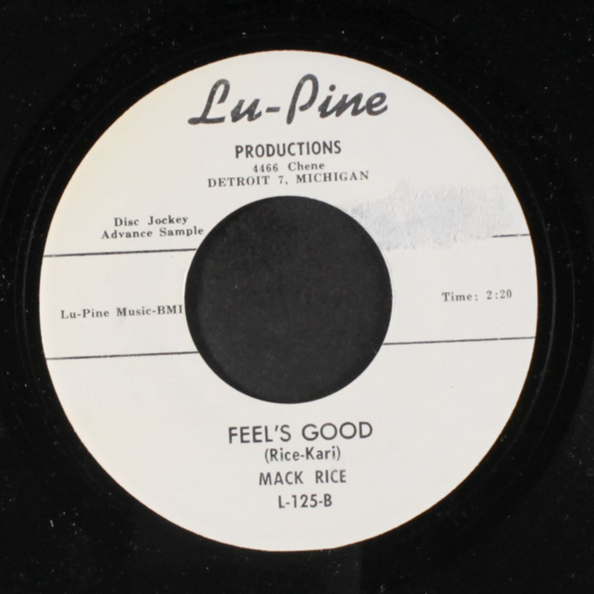 the whip / feel's good by MACK RICE