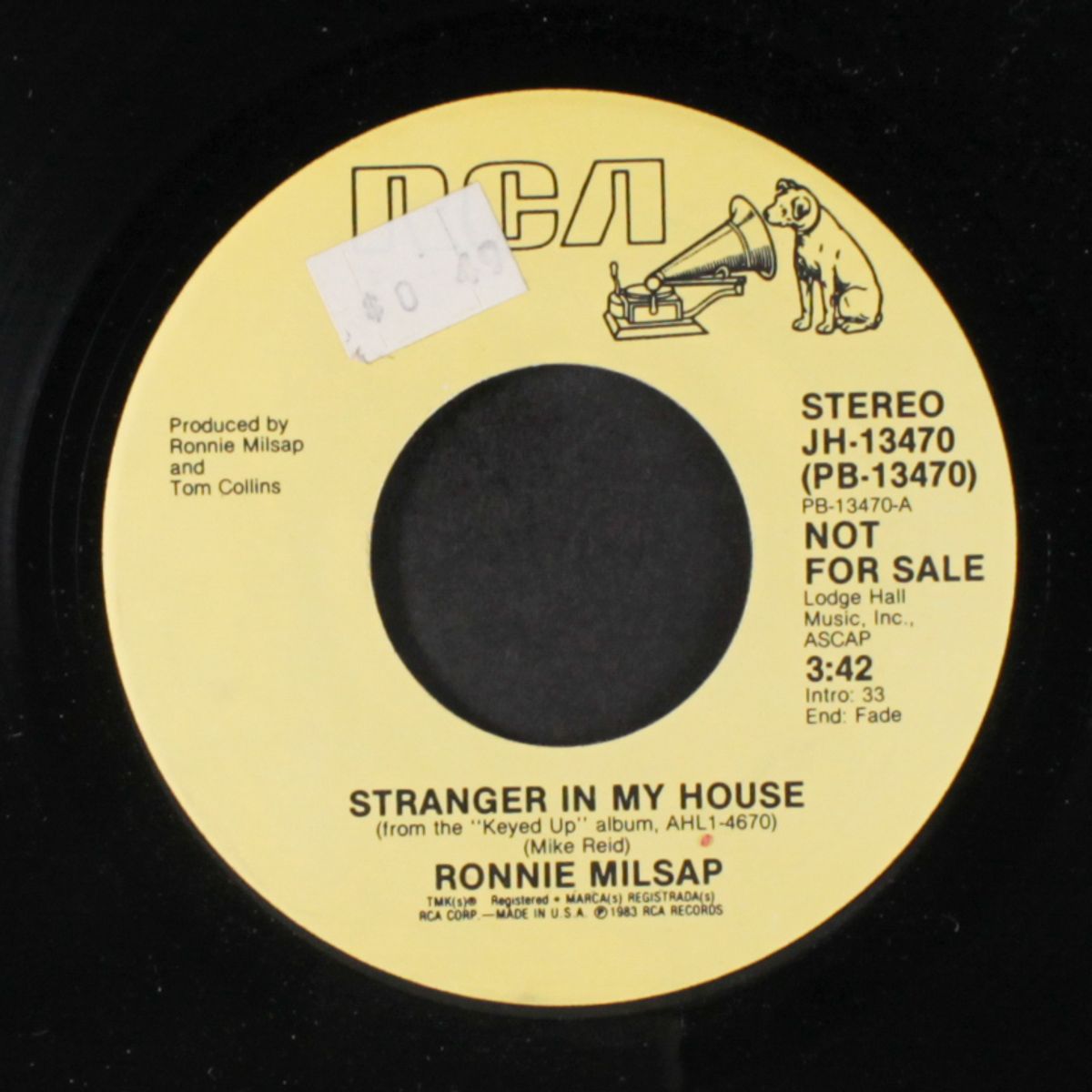 stranger in my house / mono by RONNIE MILSAP