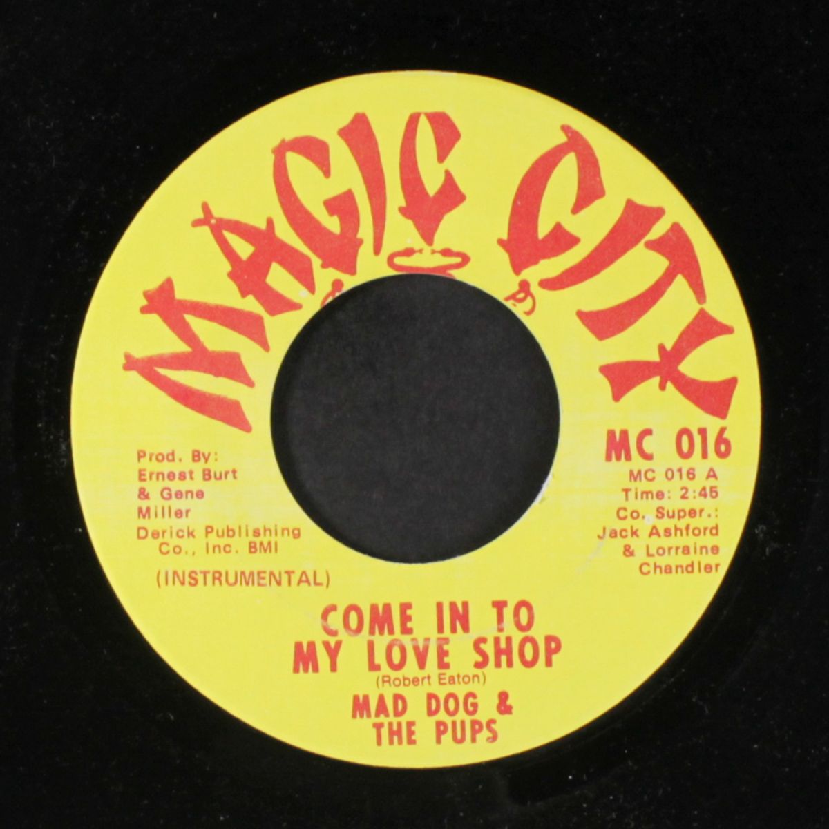 come in to my love shop / instro by MAD DOG & THE PUPS