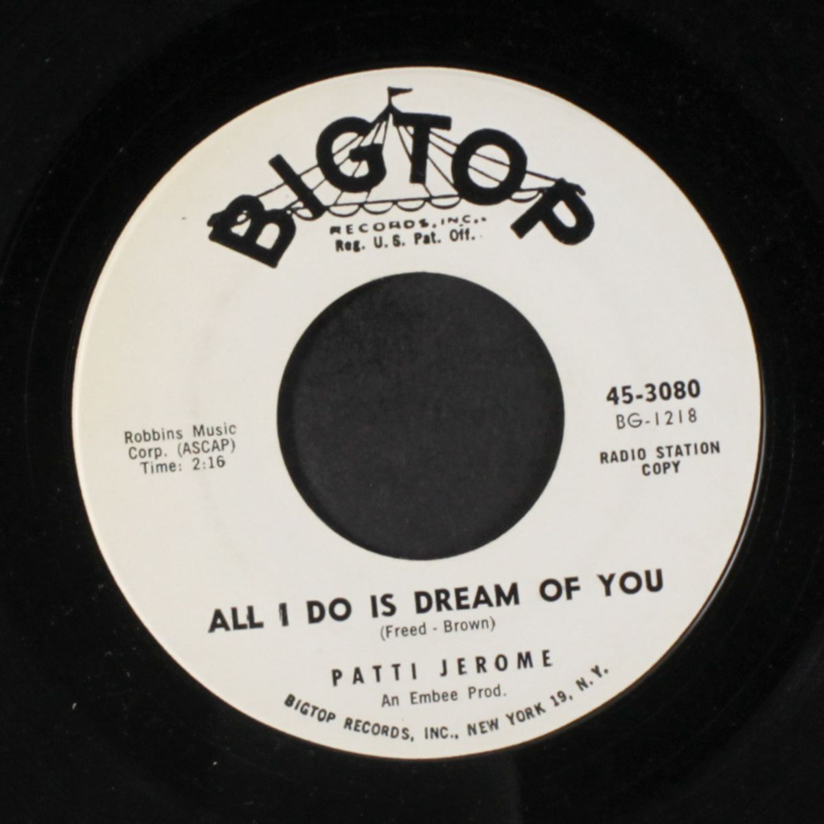 mojo / all i do is dream of you by PATTI JEROME