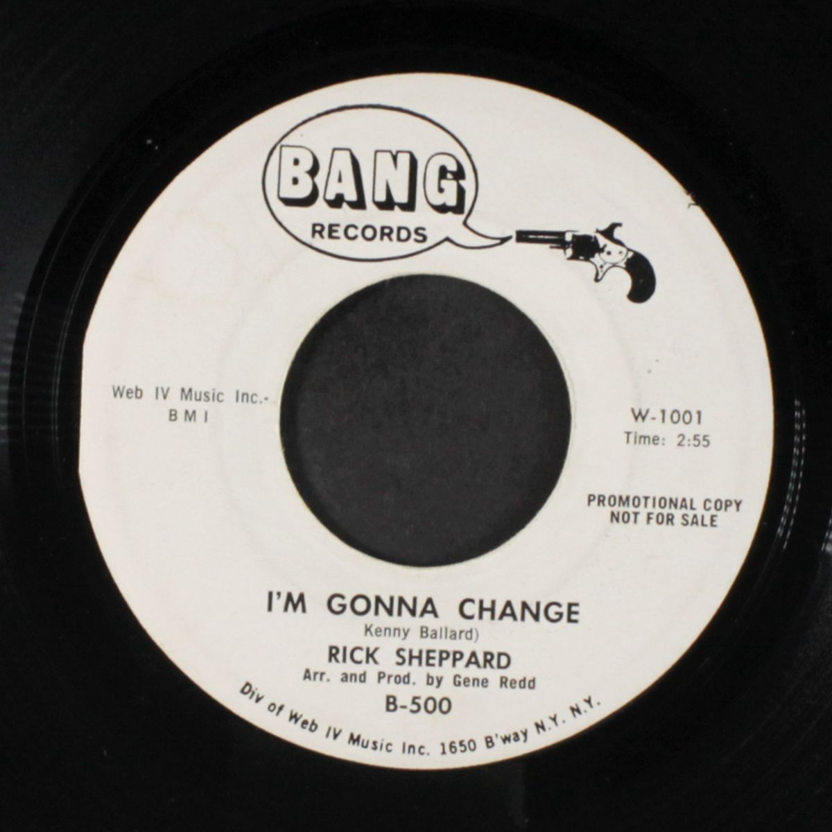 i ain't trying to please nobody / i'm gonna change by RICK SHEPPARD