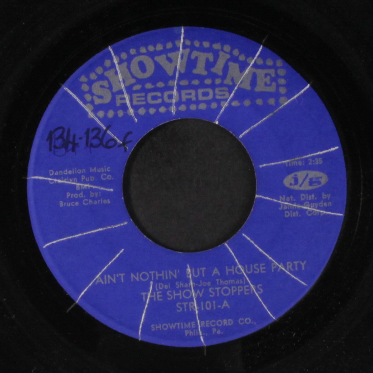 ain't nothing but a house party / what can a man do? by SHOWSTOPPERS