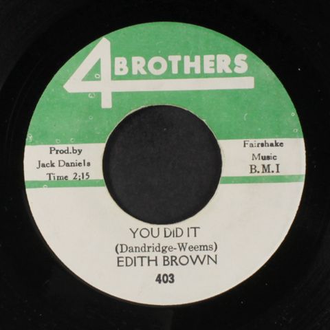 EDITH BROWN