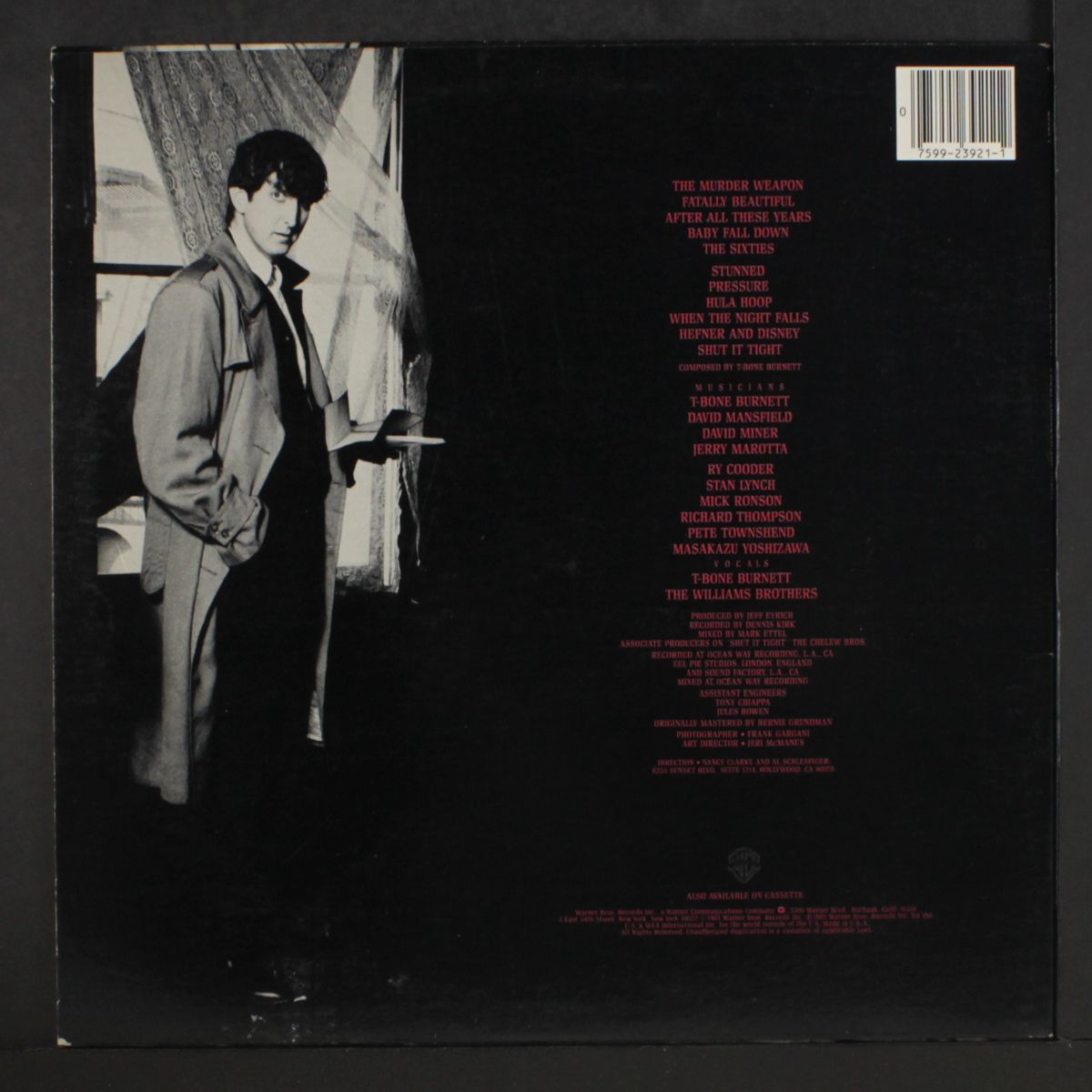 proof through the night by T-BONE BURNETT