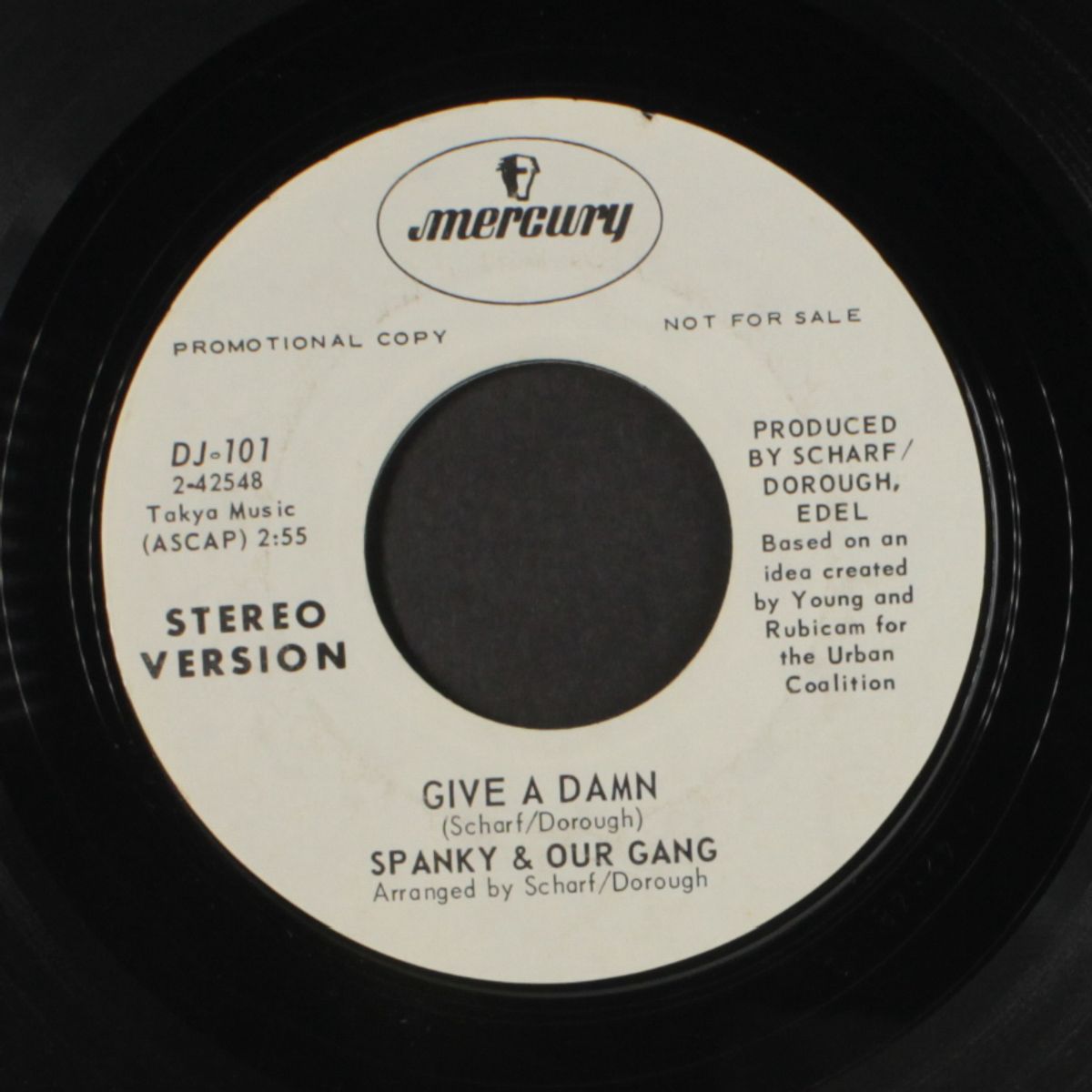 give a damn / mono by SPANKY & OUR GANG