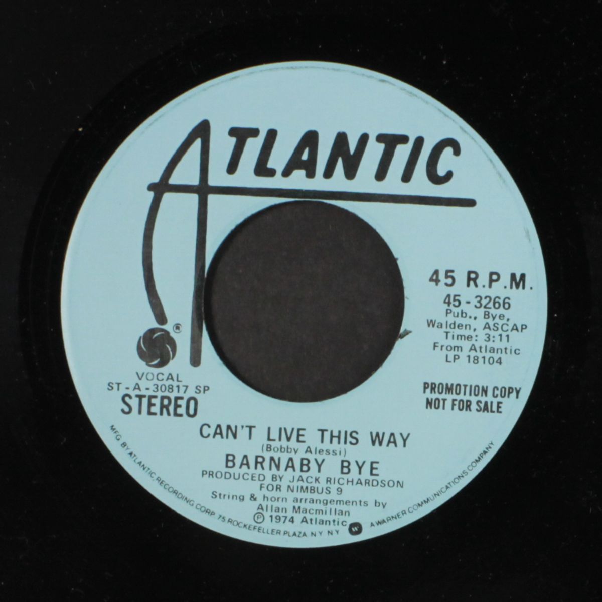 can't live this way / mono by BARNABY BYE