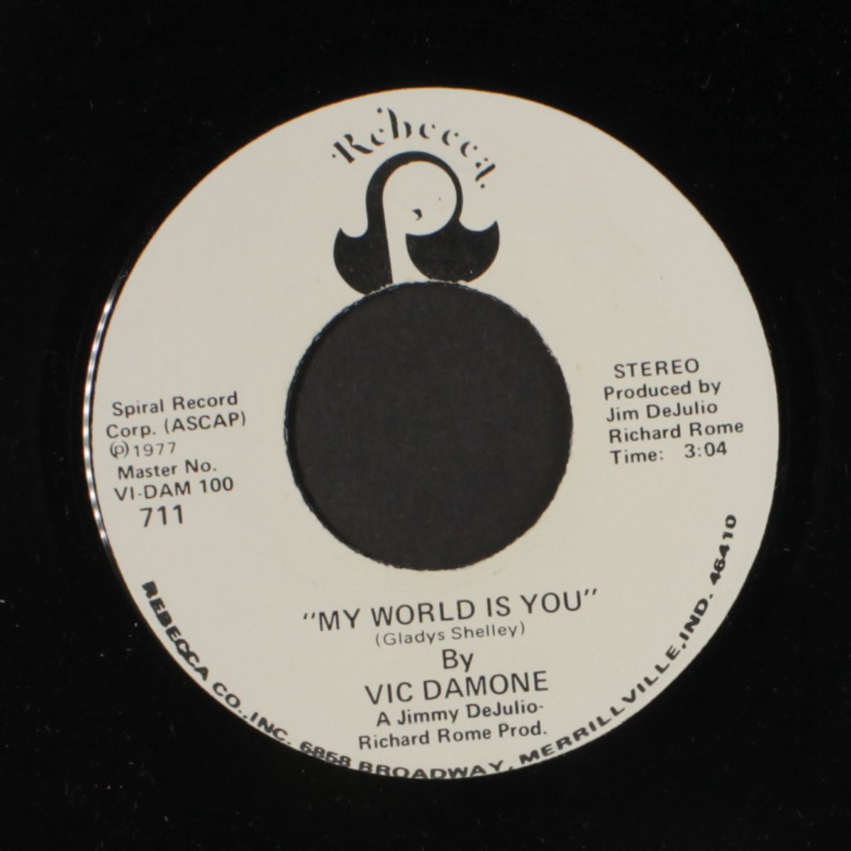 my world is you by VIC DAMONE