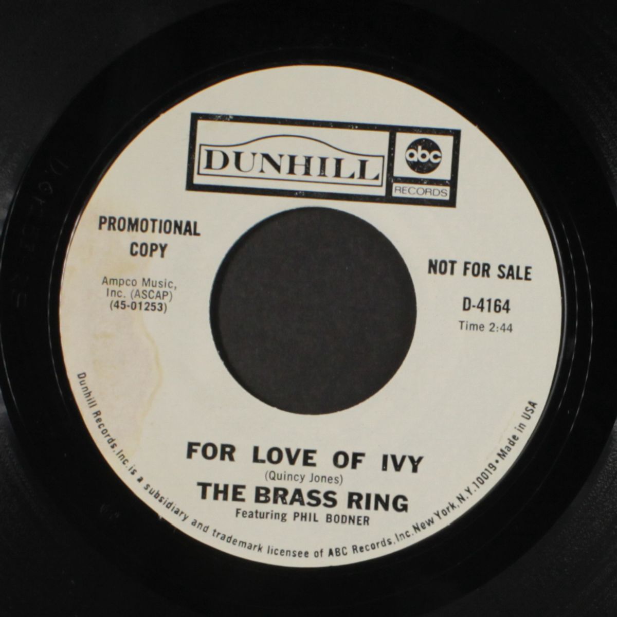 theme from "odd couple" / for love of ivy by BRASS RING
