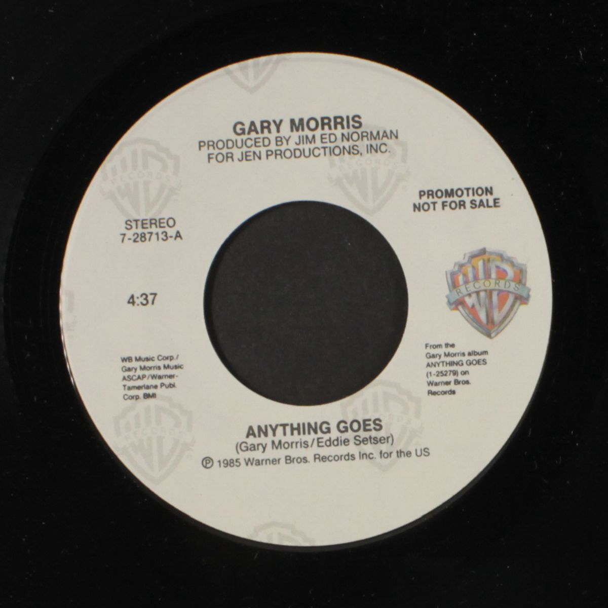 anything goes by GARY MORRIS