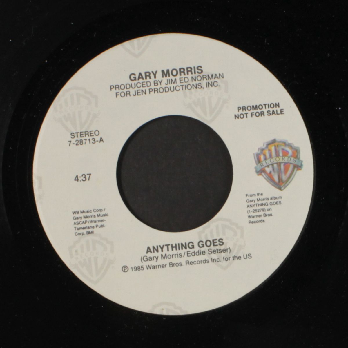 anything goes by GARY MORRIS