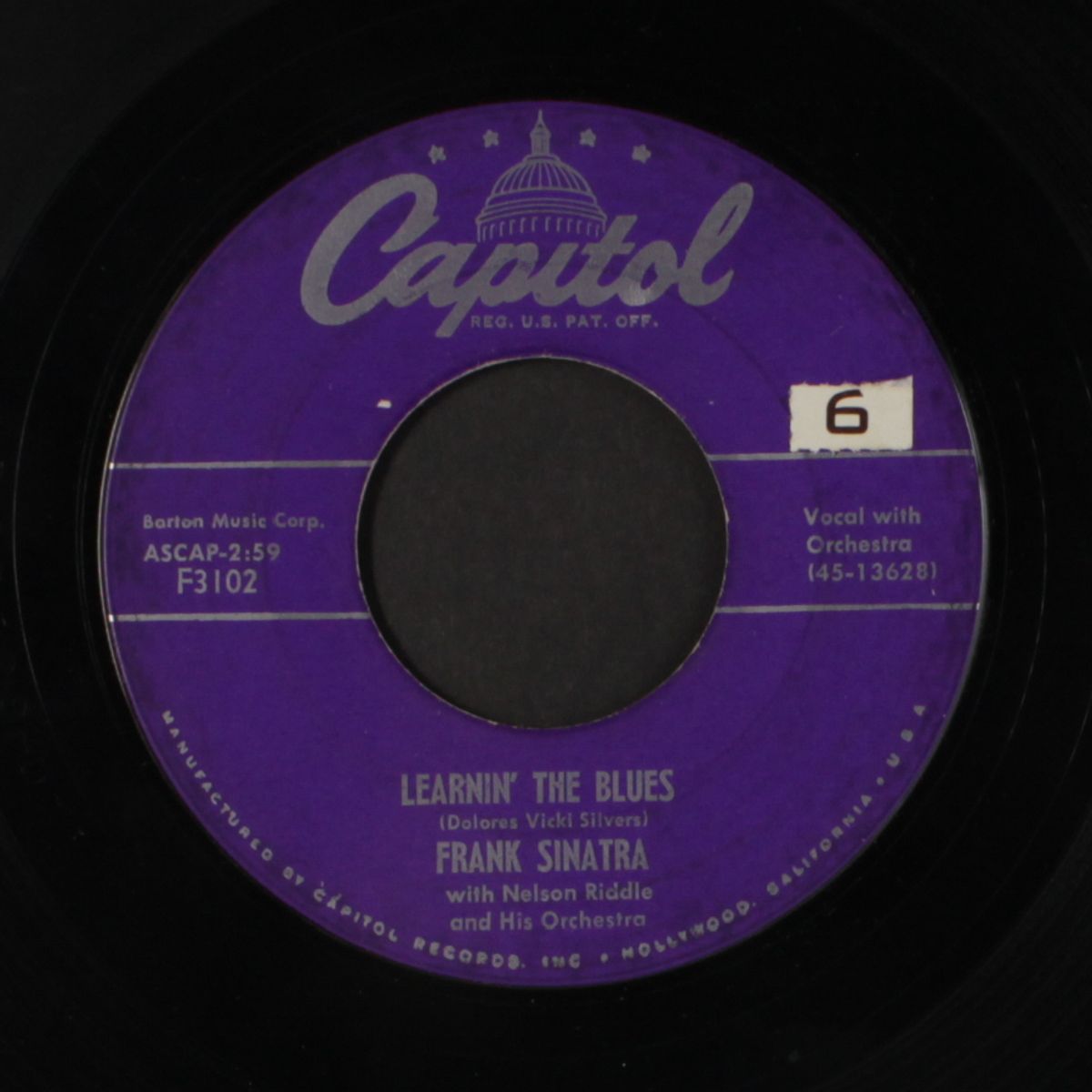 learnin' the blues / if i had three wishes by FRANK SINATRA