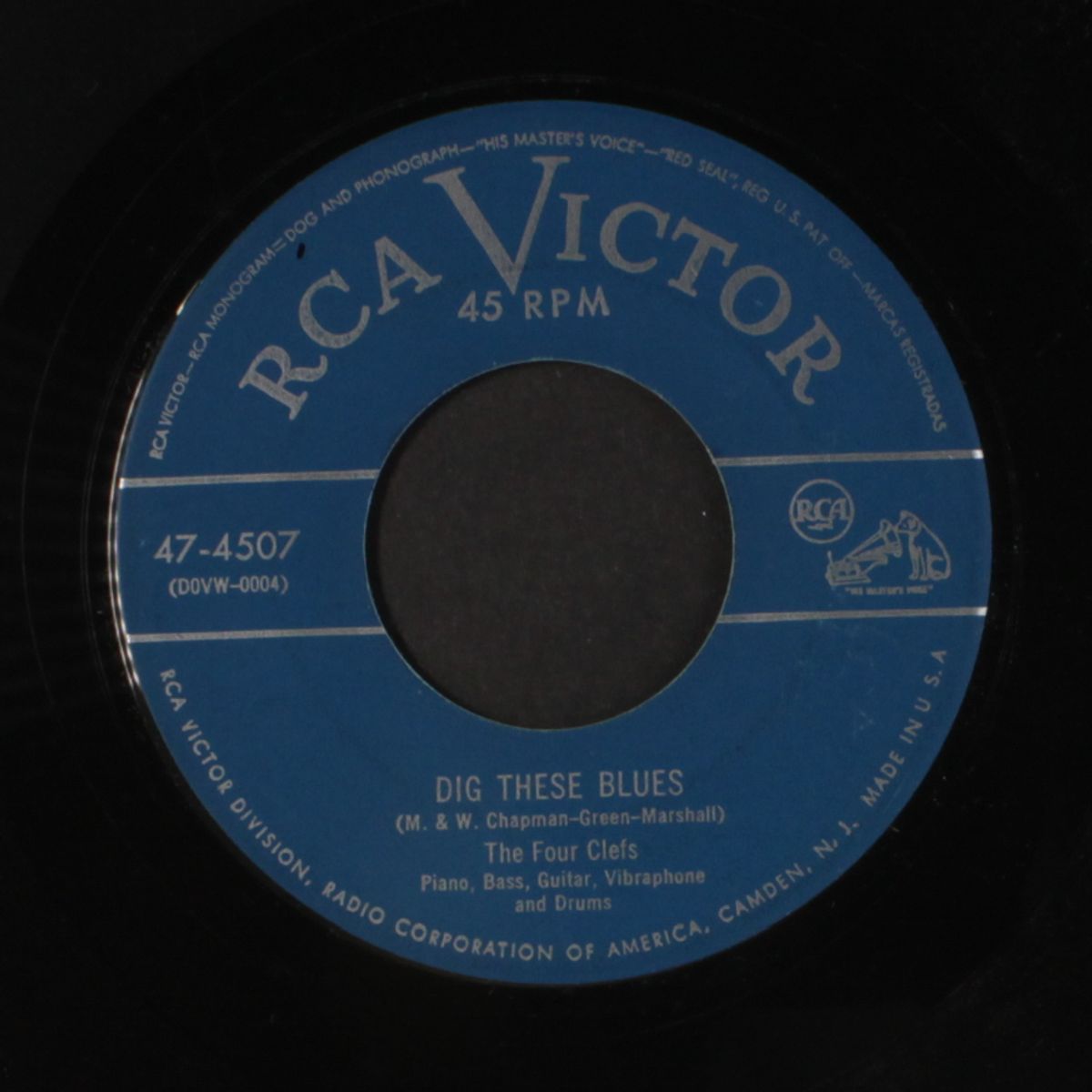 dig these blues / four clefs' boogie by FOUR CLEFS