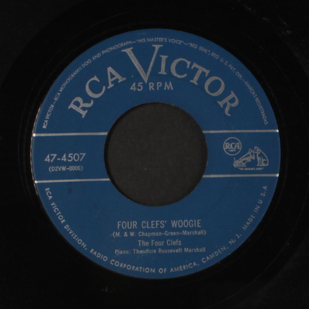 dig these blues / four clefs' boogie by FOUR CLEFS