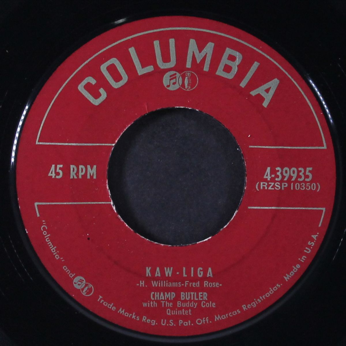 kaw-liga / fit as a fiddle by CHAMP BUTLER