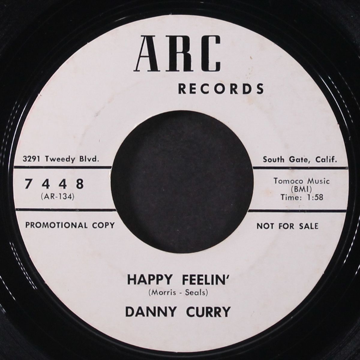 happy feelin' / if i ever needed love by DANNY CURRY