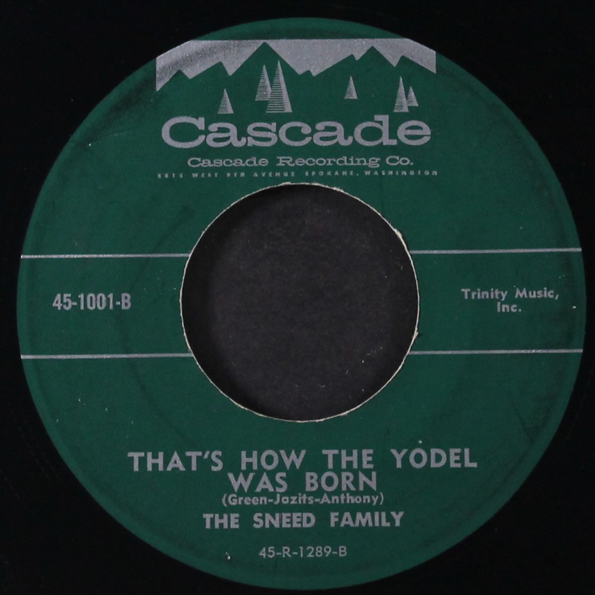 teddy's tomboy / that's how the yodel was born by SNEED FAMILY