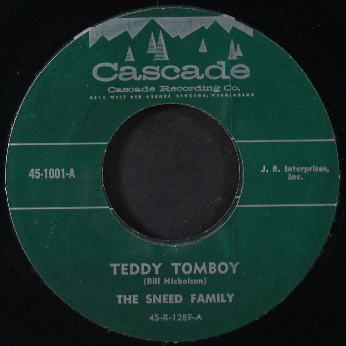 teddy's tomboy / that's how the yodel was born by SNEED FAMILY