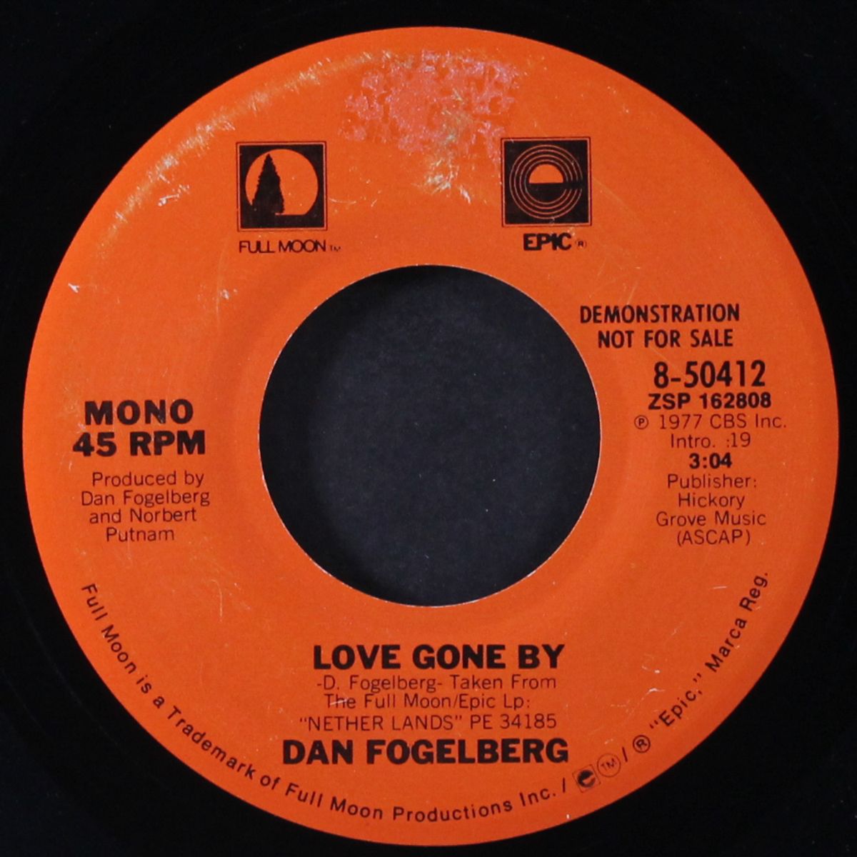 love gone by / mono by DAN FOGELBERG
