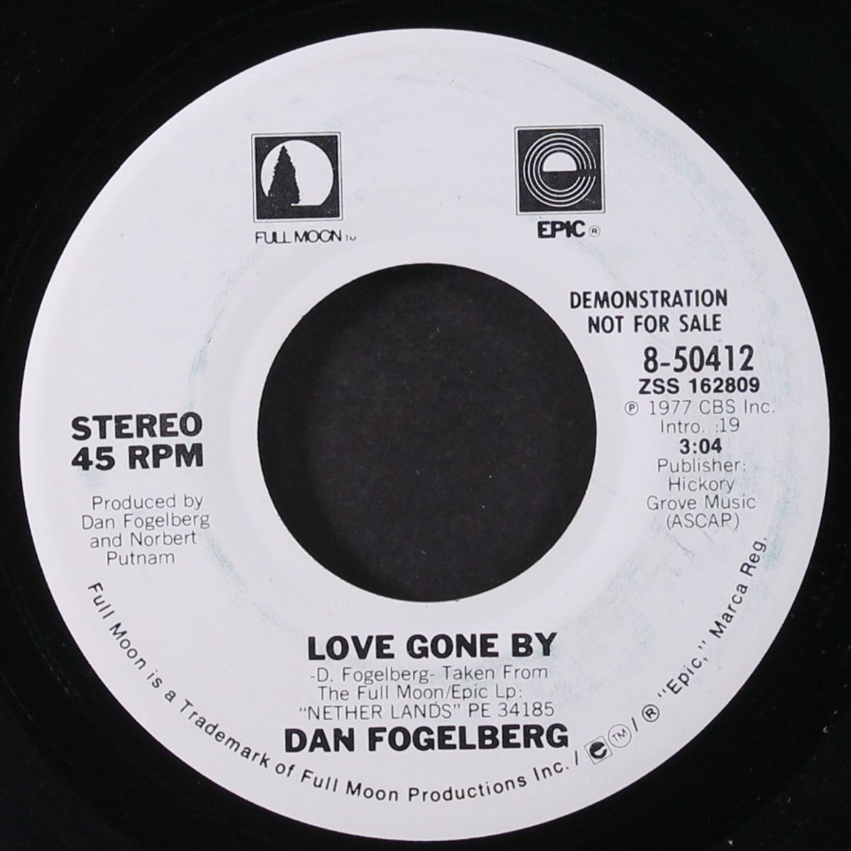love gone by / mono by DAN FOGELBERG