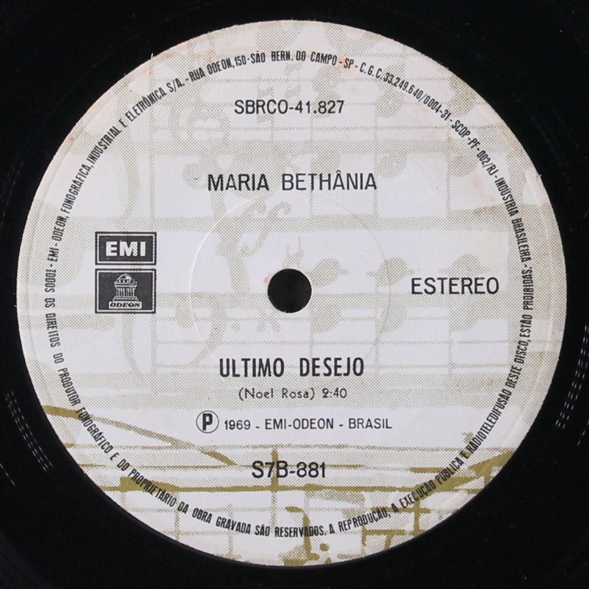 ultimo desejo / com acucar, com afeto by MARIA BETHANIA