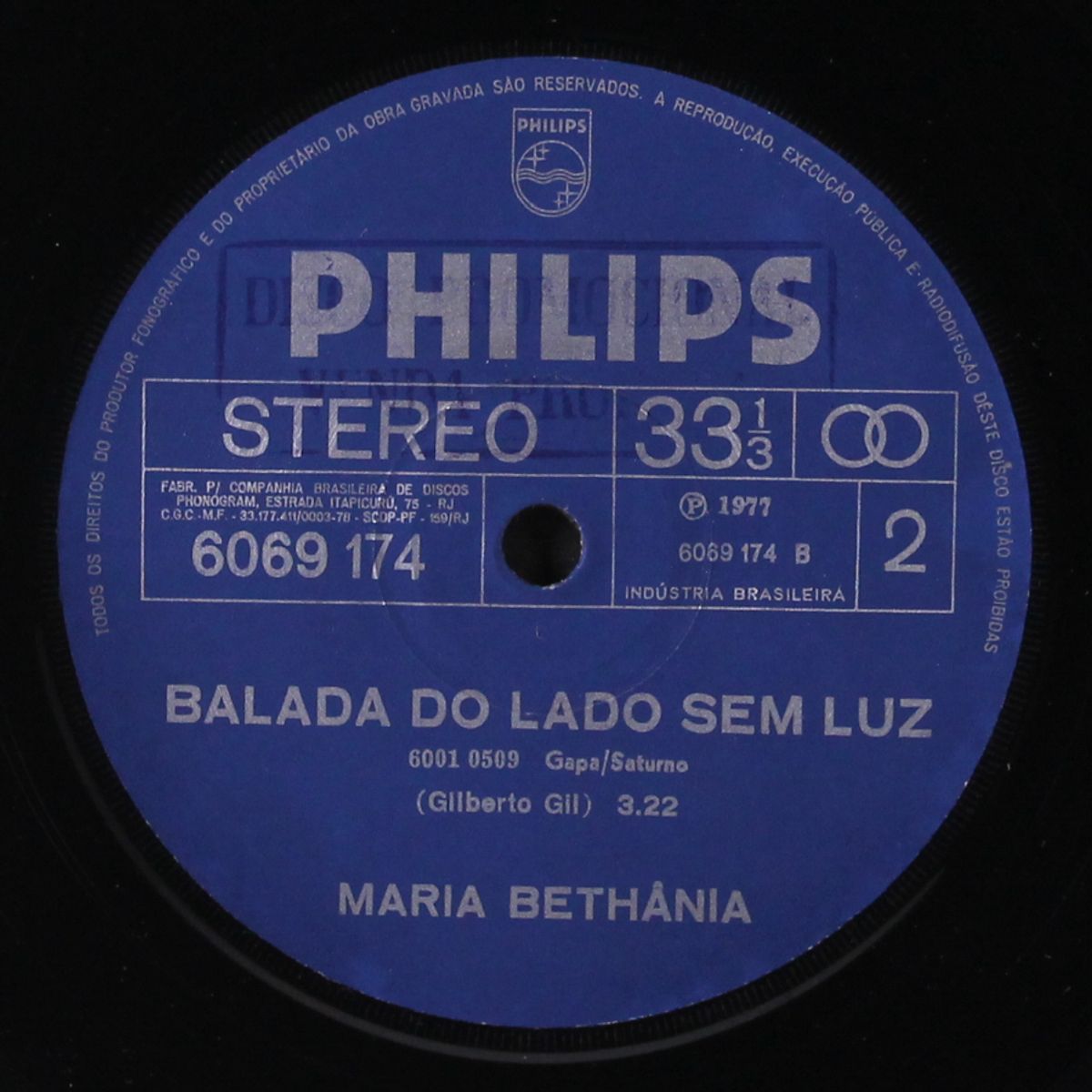 olhos nos olhos / balada do lado sem luz by MARIA BETHANIA