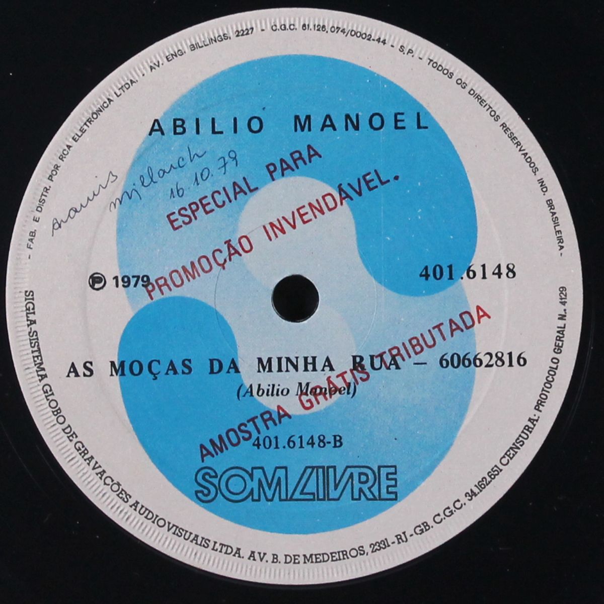 menina da bahia / as mocas da minha rua by ABILIO MANOEL