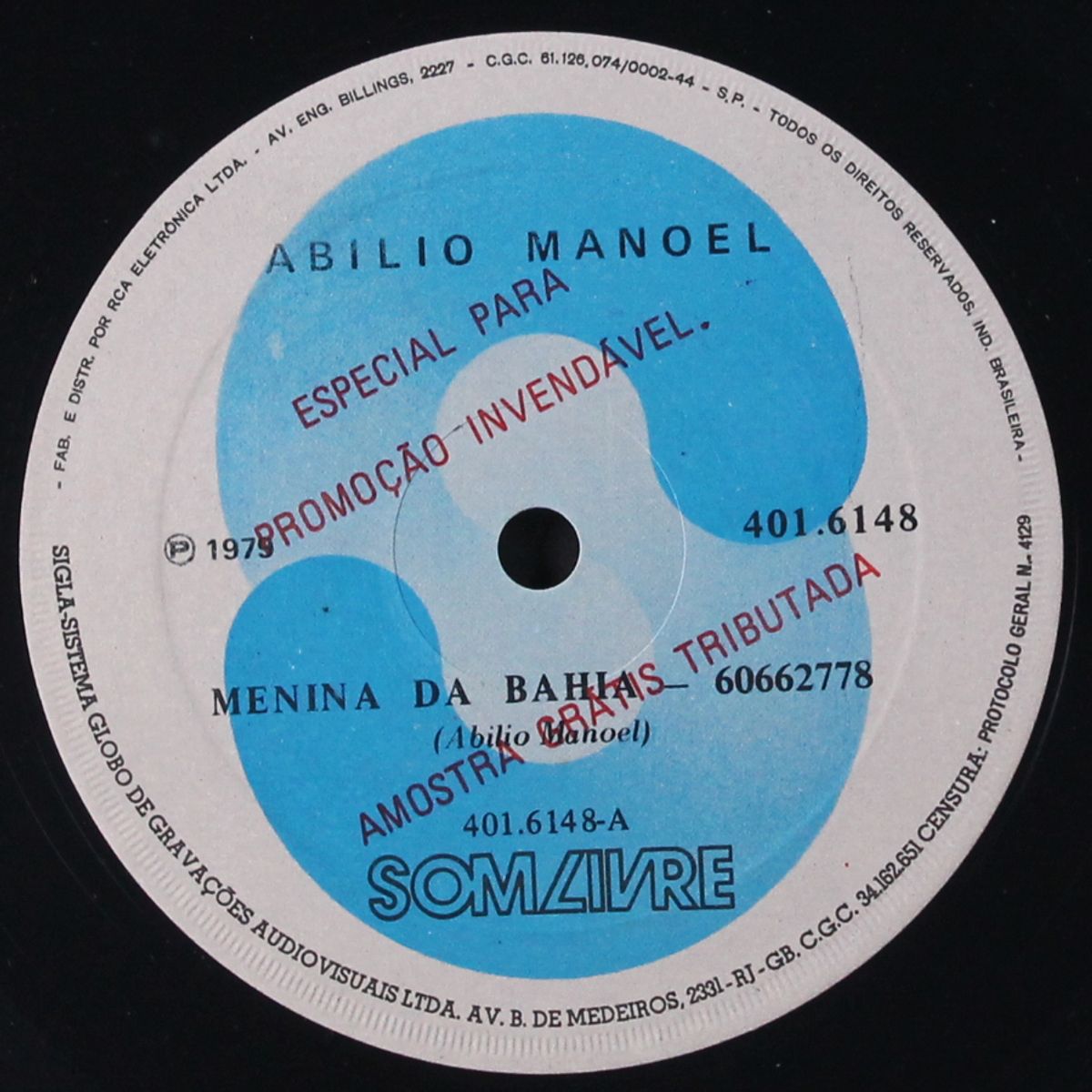 menina da bahia / as mocas da minha rua by ABILIO MANOEL