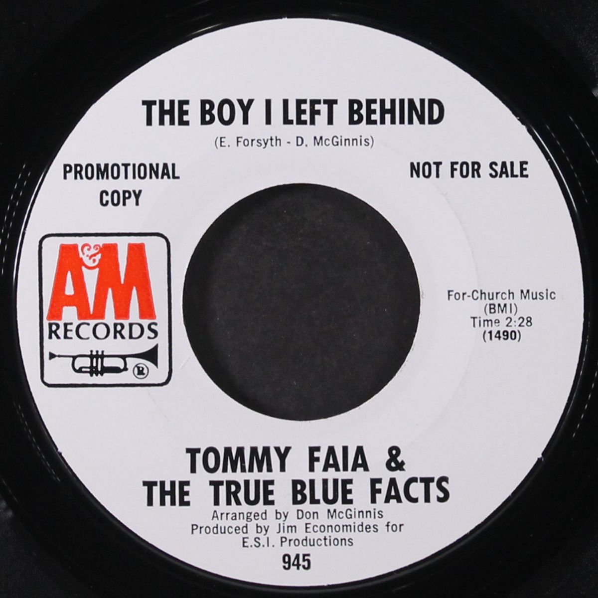 rain rain rain rain / the boy i left behind by TOMMY FAIA & TRUE BLUE FACTS