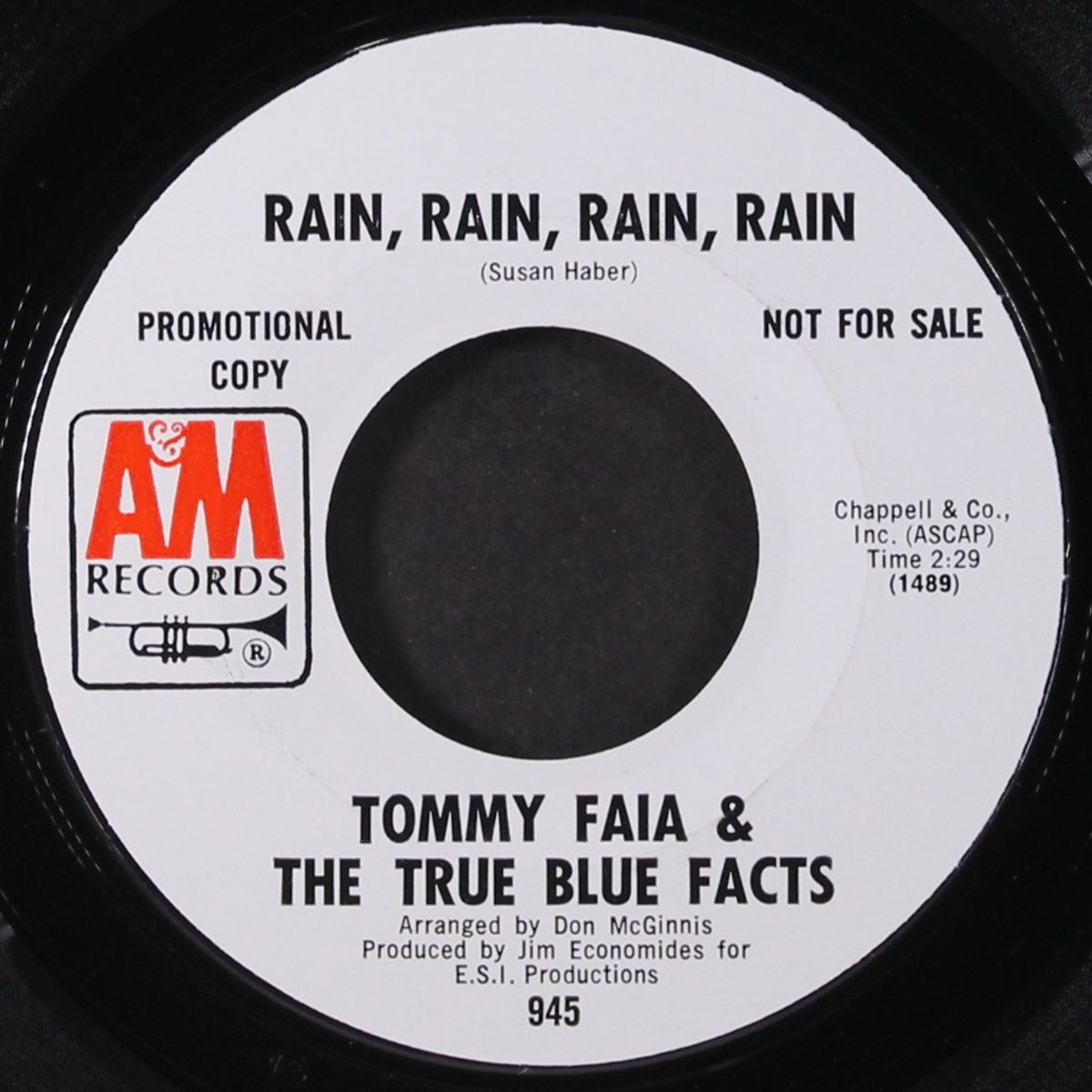 rain rain rain rain / the boy i left behind by TOMMY FAIA & TRUE BLUE FACTS