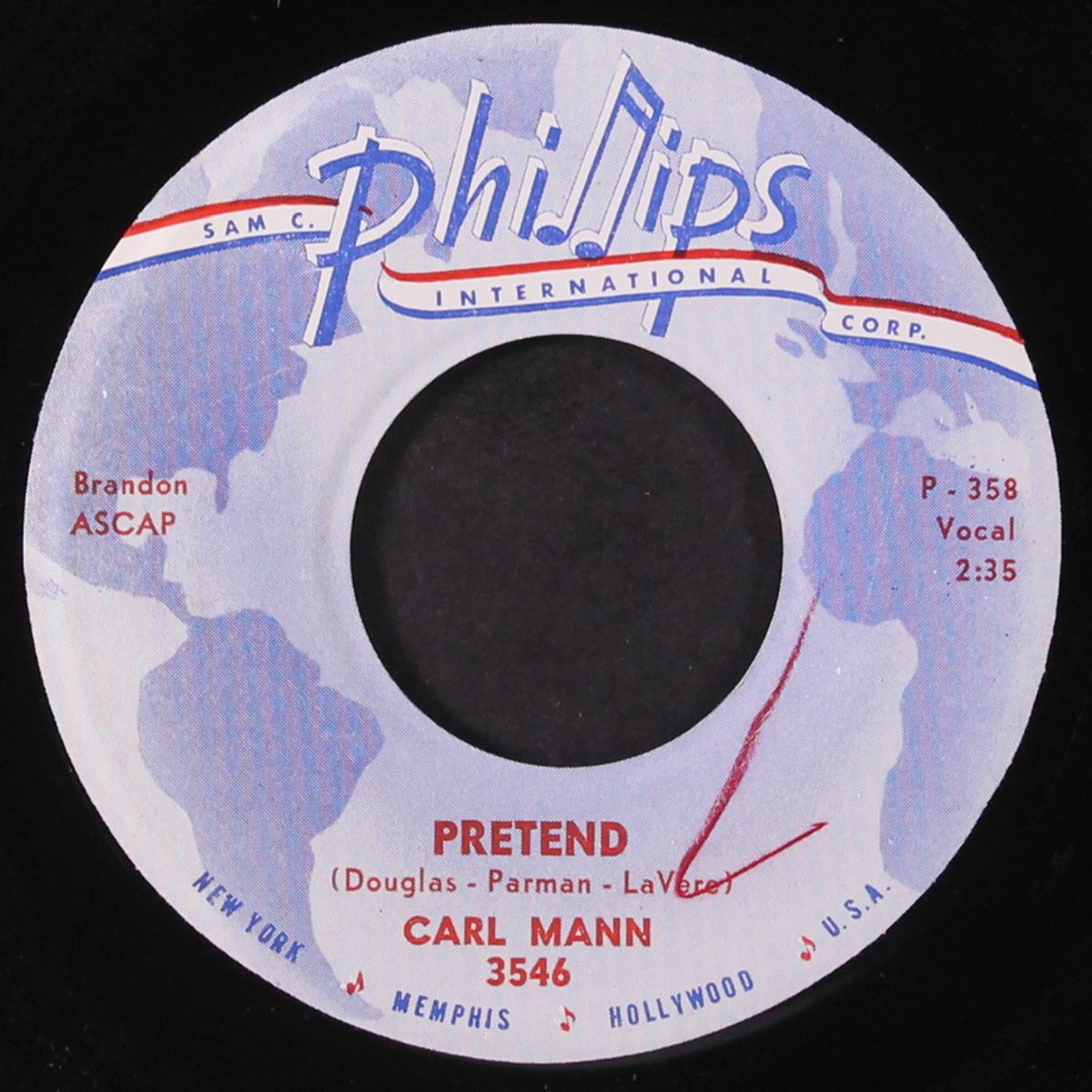 rockin' love / pretend by CARL MANN