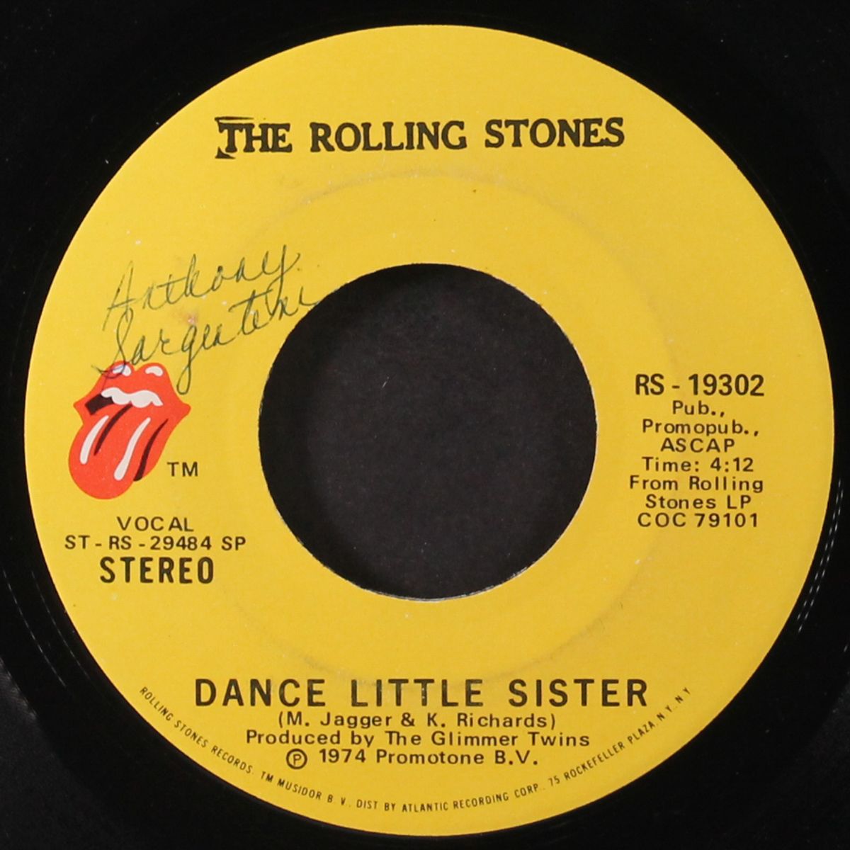 ain't too proud to beg / dance little sister by ROLLING STONES