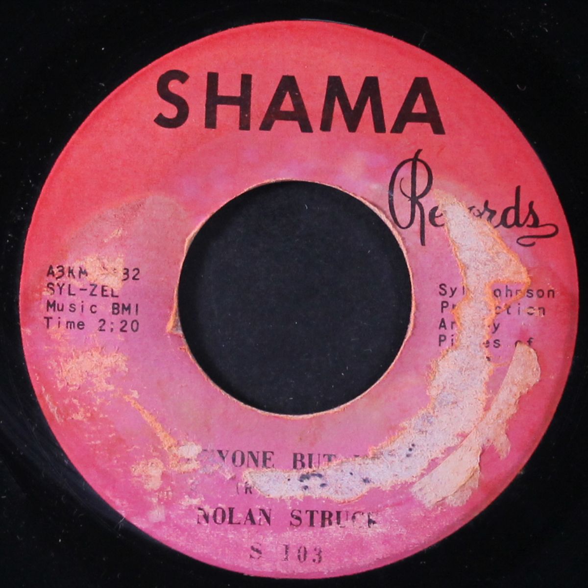 to many irons in the fire / anyone but you by NOLAN STRUCK
