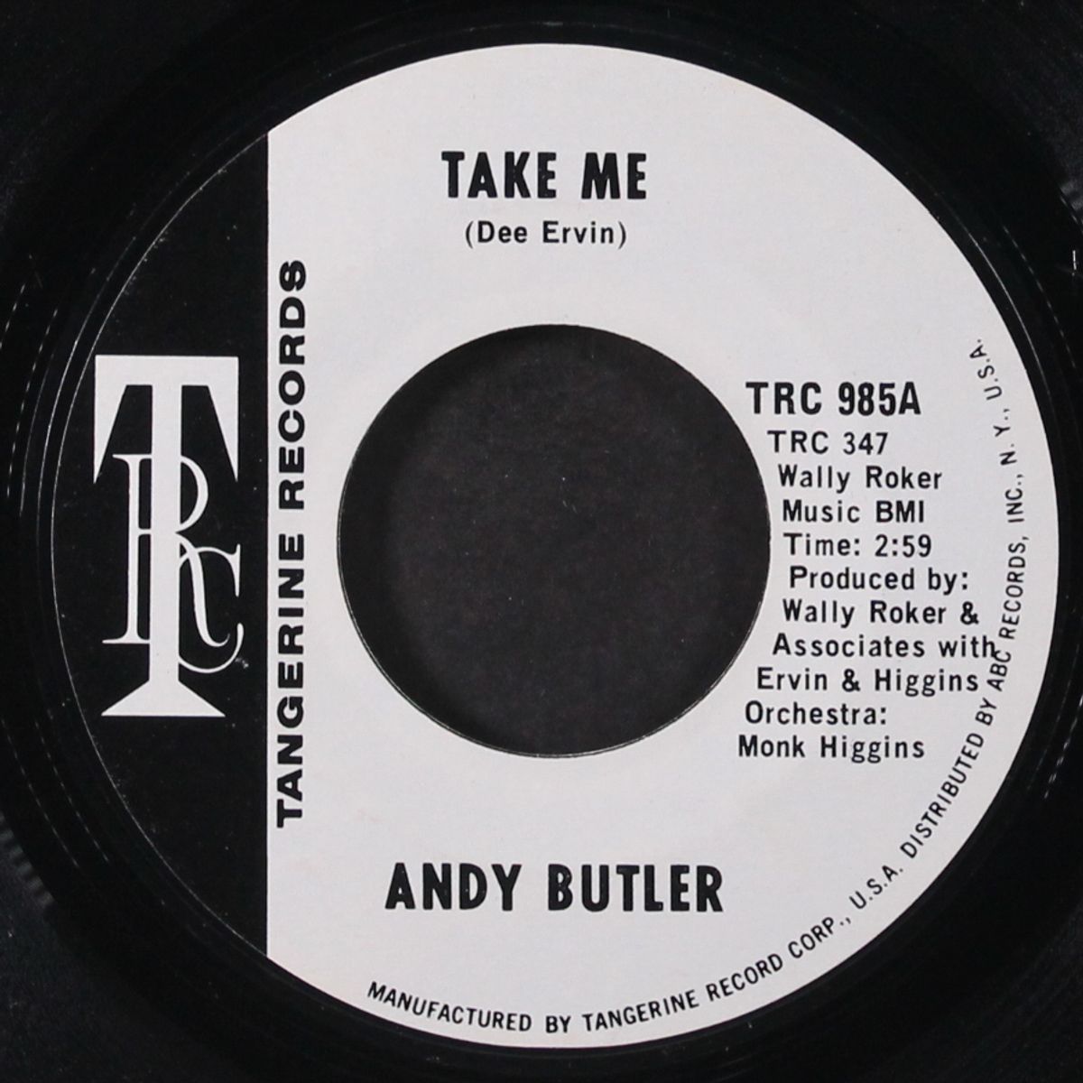take me by ANDY BUTLER