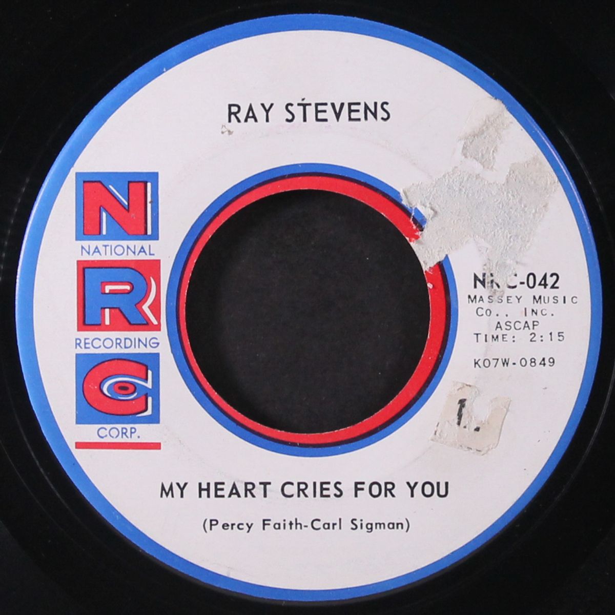 my heart cries for you / what would i do without by RAY STEVENS