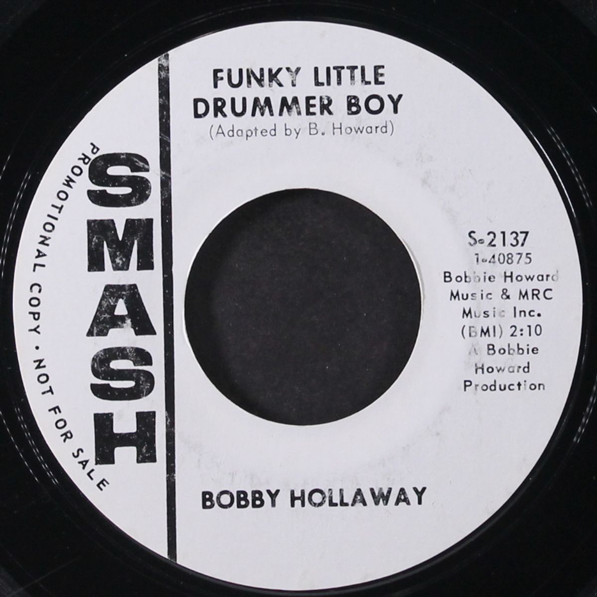 cornbread, hog maw and chitterlin's / funky little drummer boy by BOBBY HOLLAWAY