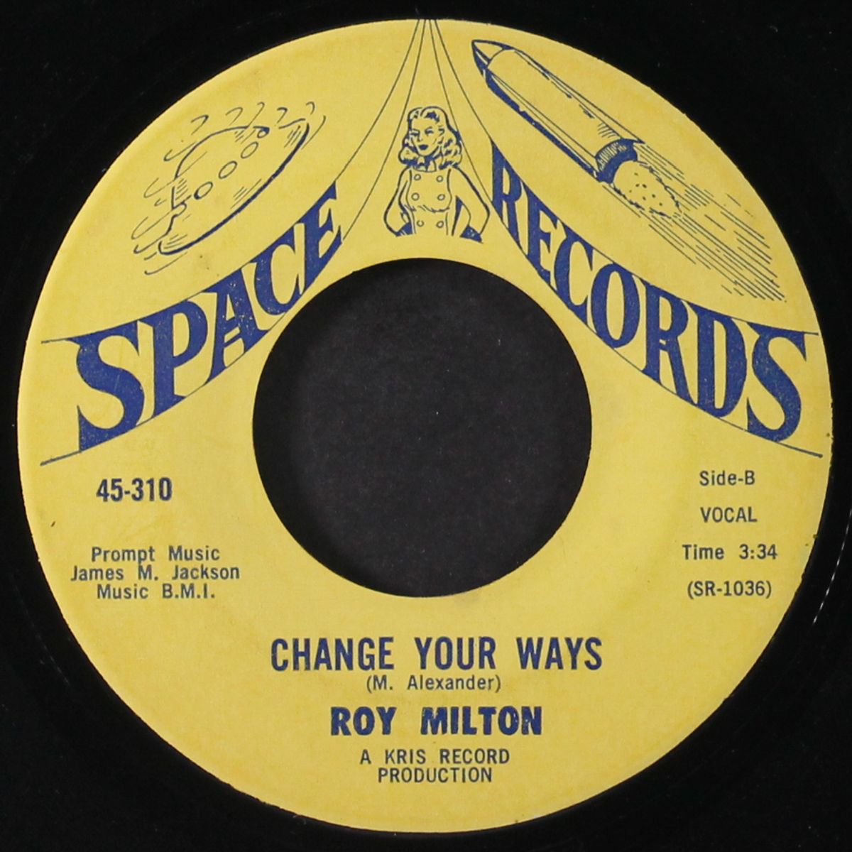always want you around / change your ways by ROY MILTON