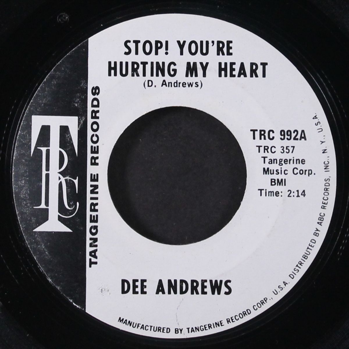 stop! you're hurting my heart by DEE ANDREWS