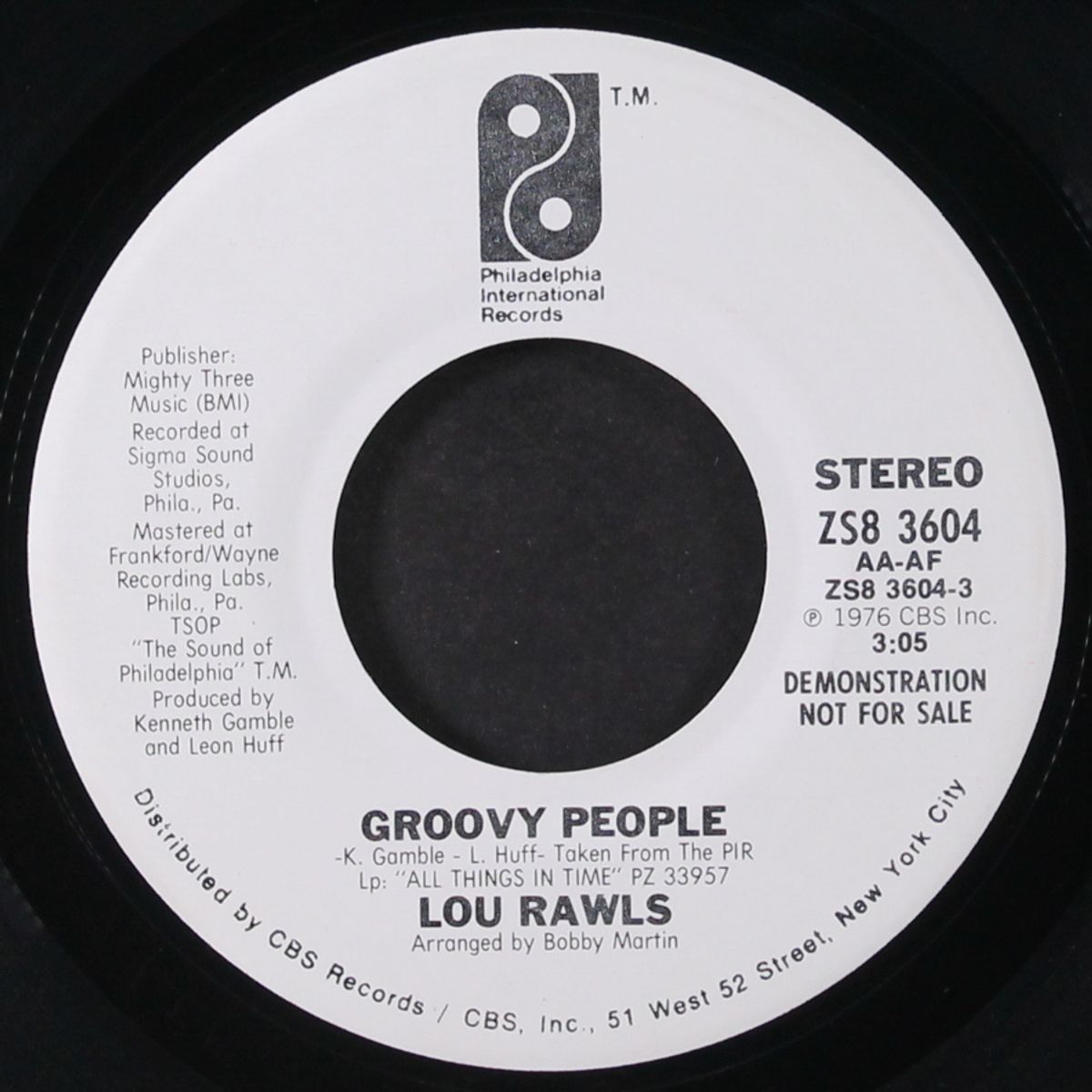 groovy people by LOU RAWLS