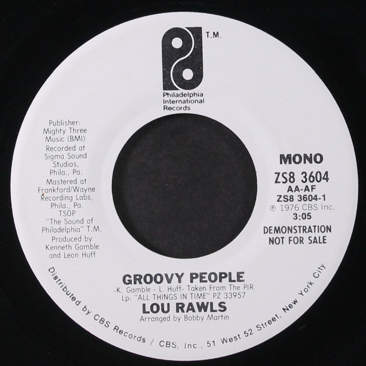 groovy people by LOU RAWLS
