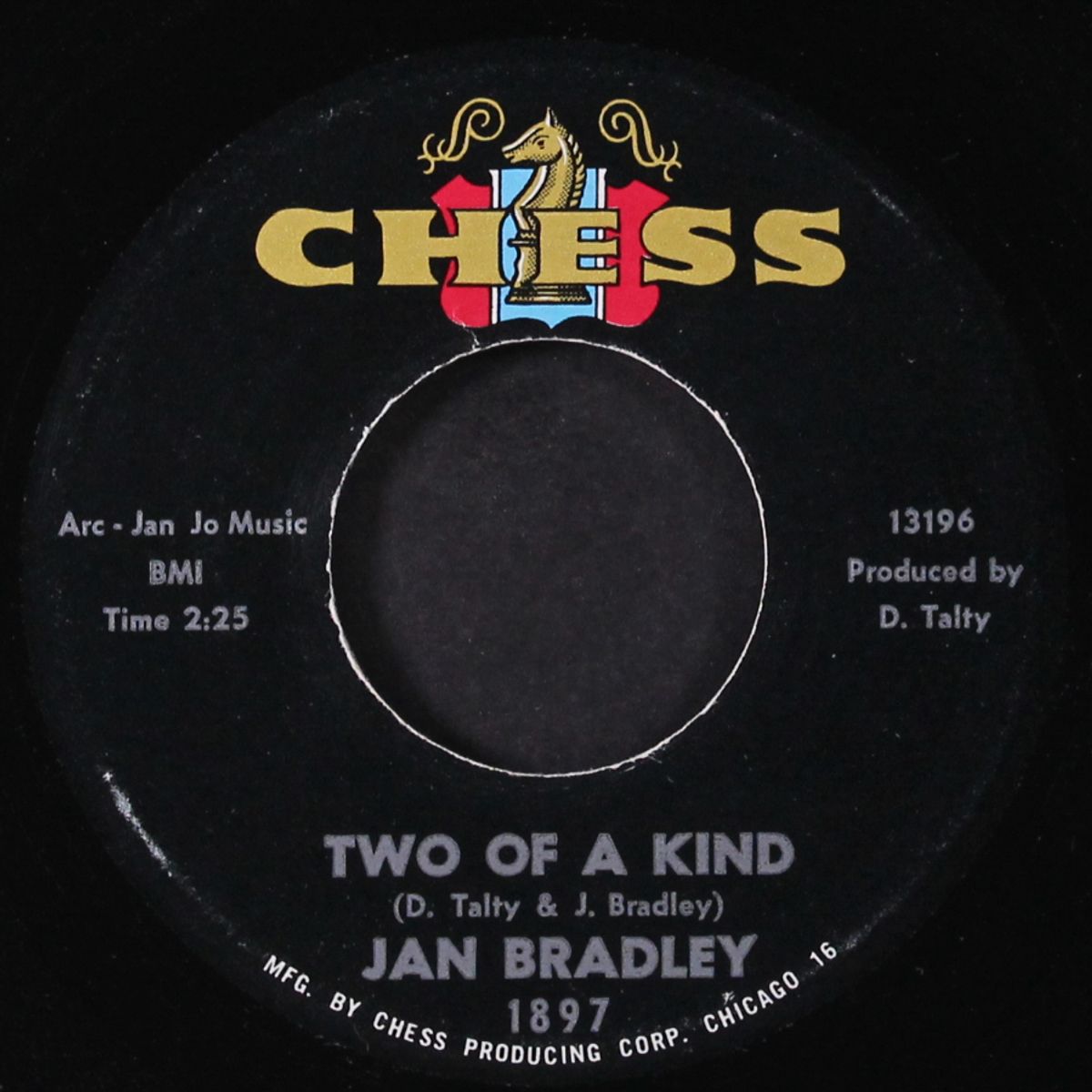 two of a kind / please mr. dj by JAN BRADLEY